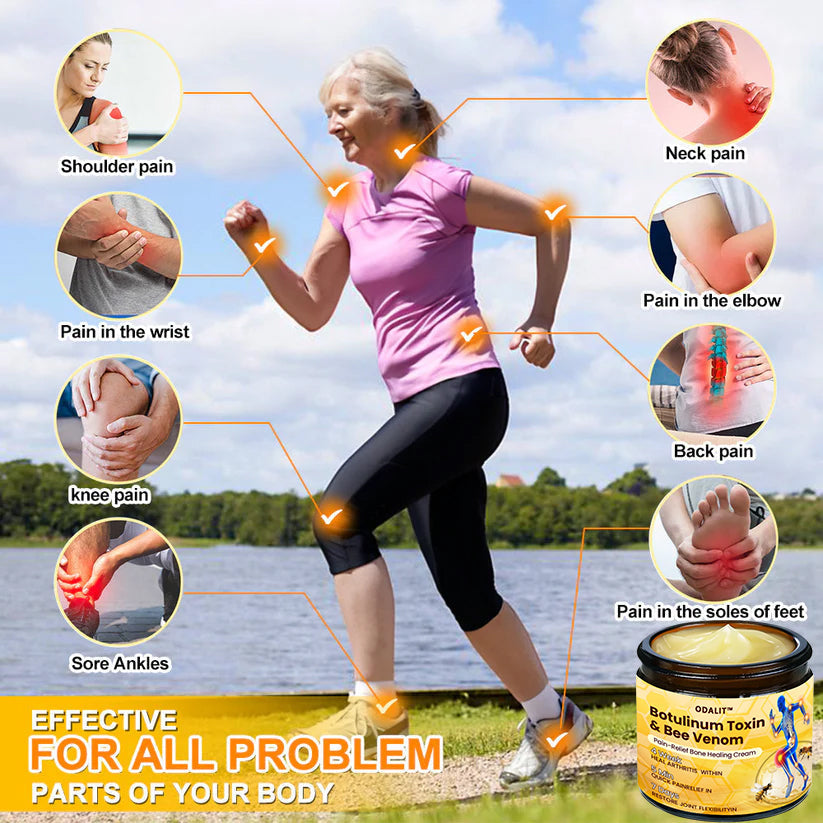 đFlash Sale - ODALIT⢠Botulinum Toxin & Bee Venom Pain-Relief Bone Healing Cream