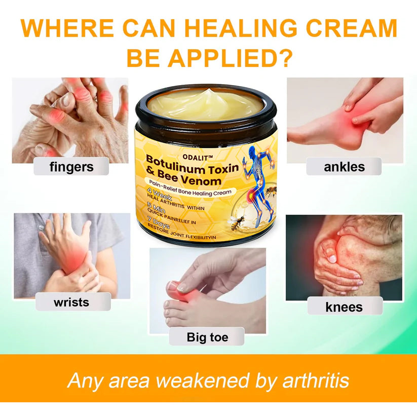 đFlash Sale - ODALIT⢠Botulinum Toxin & Bee Venom Pain-Relief Bone Healing Cream