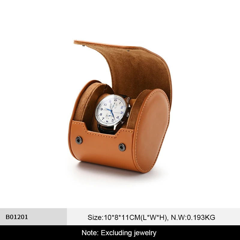 Leather Watch Storage Roll - 1/2/3 Slots