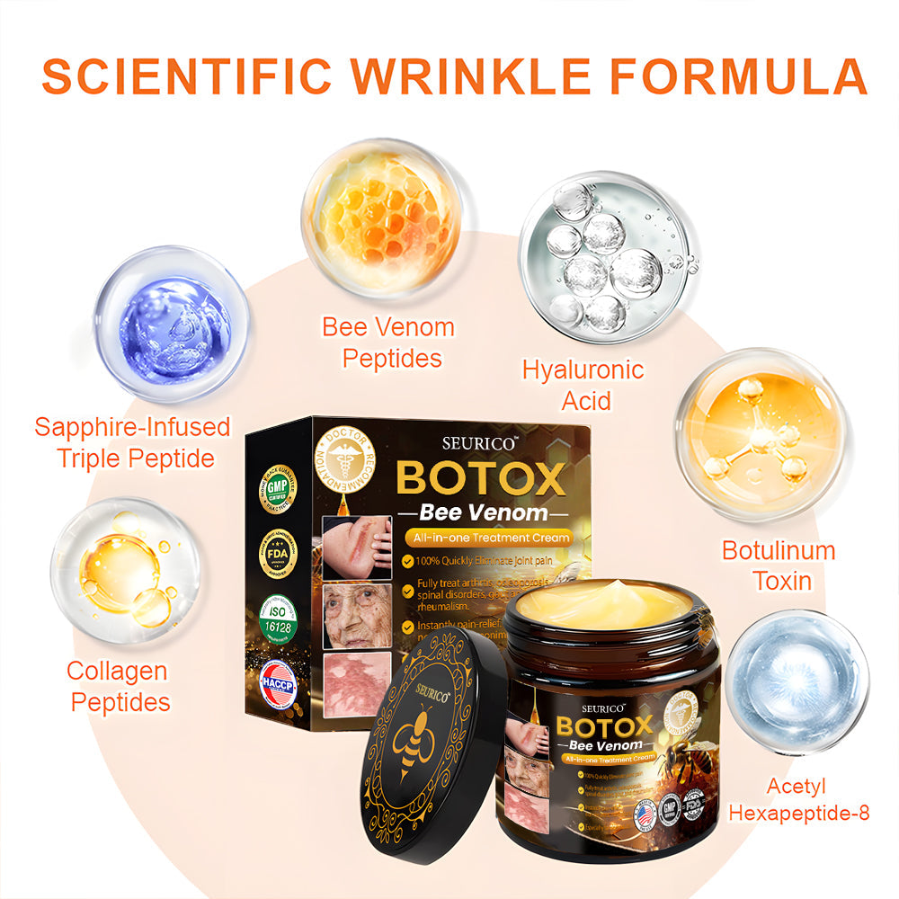 đSeurico⢠Instant Wrinkle-Free Bee Toxin Cream | FINAL HOURS â 80% FLASH SALE!