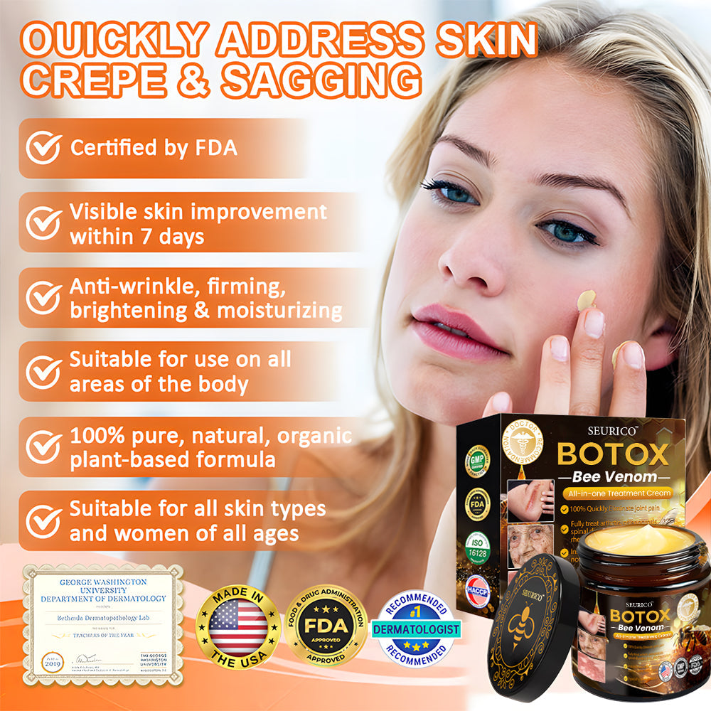 đSeurico⢠Instant Wrinkle-Free Bee Toxin Cream | FINAL HOURS â 80% FLASH SALE!