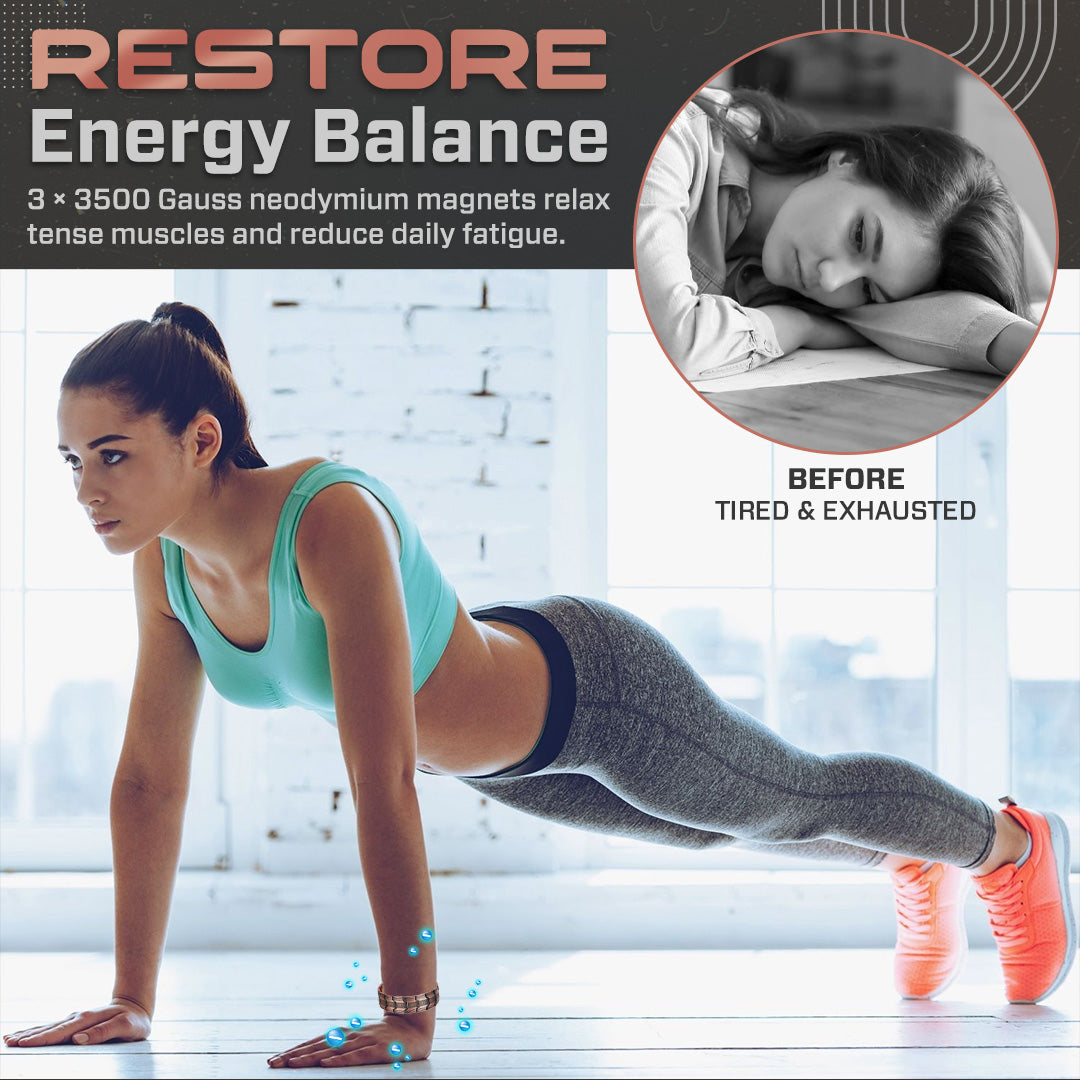 Copper Magnetic Therapy Bracelet | Relieve Fatigue, Boost Energy & Circulation β¨