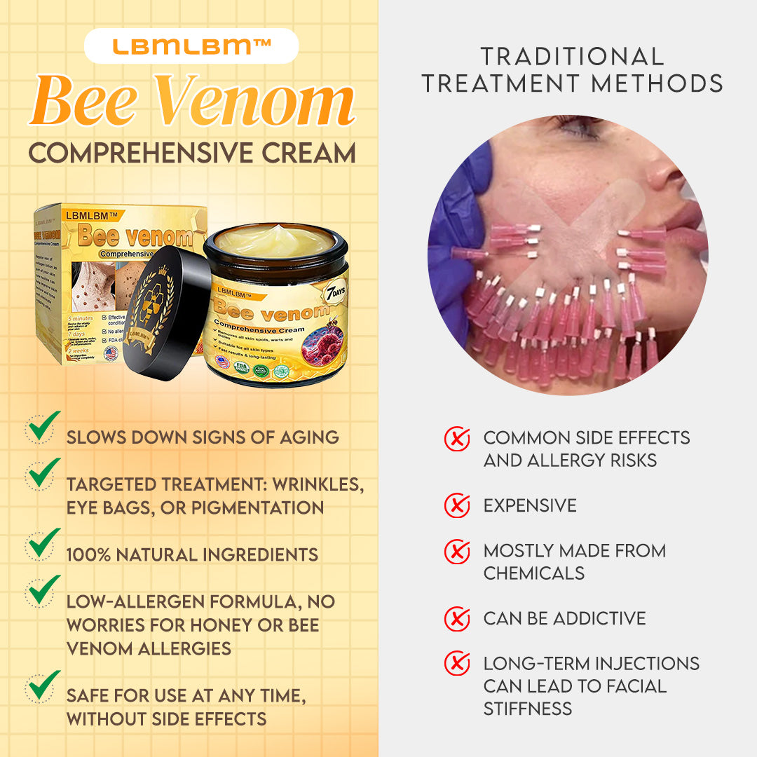 Made and Shipped from USA ✨ LBMLBM™ Bee venom Comprehensive Cream 🔥 LAST DAY 62% OFF)