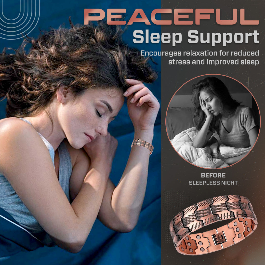 Copper Magnetic Therapy Bracelet | Relieve Fatigue, Boost Energy & Circulation β¨