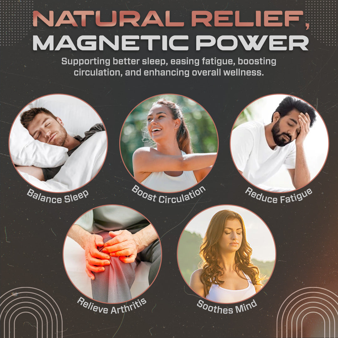 Copper Magnetic Therapy Bracelet | Relieve Fatigue, Boost Energy & Circulation β¨