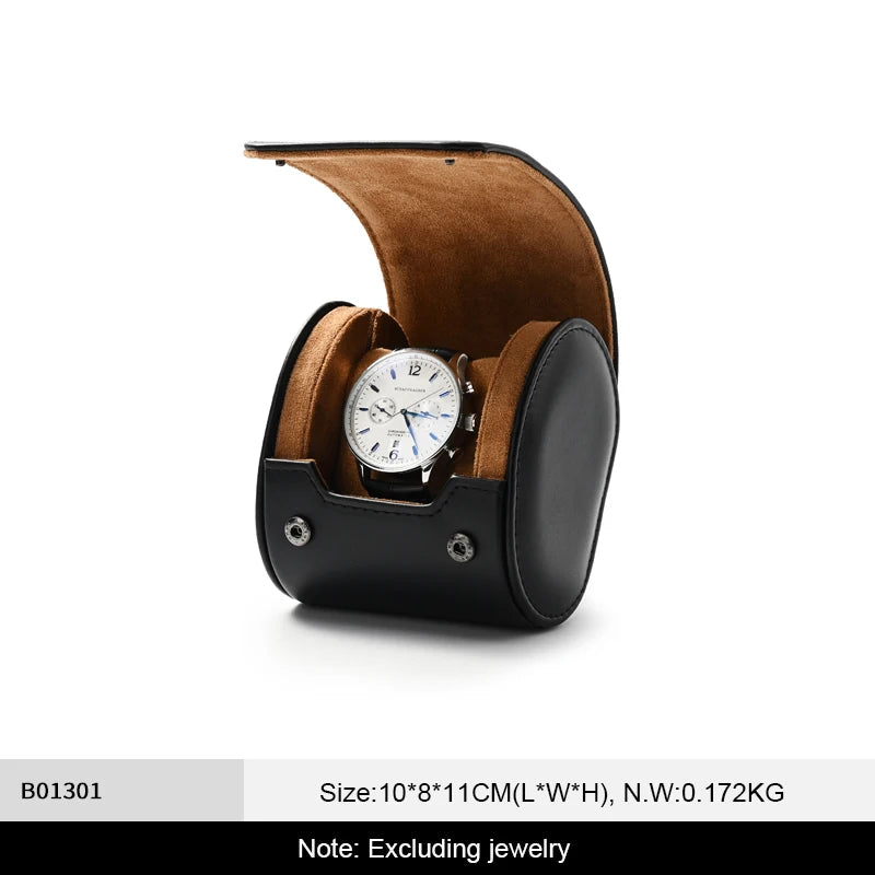 Leather Watch Storage Roll - 1/2/3 Slots