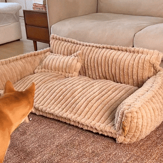 Large Washable Fluffy Orthopedic Soft Dog Pillow Dog Sofa Bed-Snoozy Dream