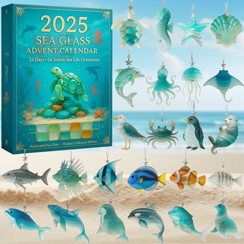 🎁🐟2025 Sea Glass Marine Life Advent Calendar🎁