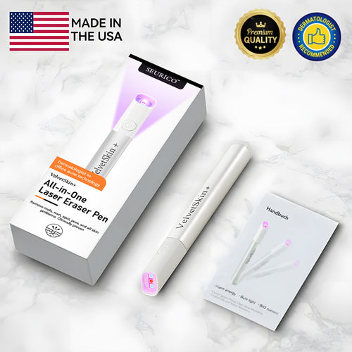 Seurico™ VelvetSkin+ Laser Eraser Pen | Non-Invasive Removal for Moles & Warts