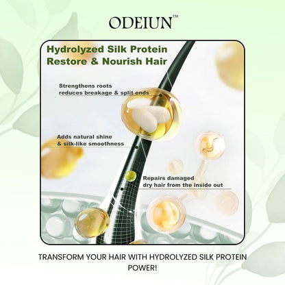 ✨ODEIUN™ Anti-Hair Fall Shampoo 🧴 – Strengthen Roots, Reduce Shedding & Promote Thicker, Healthier Hair 💪🌿