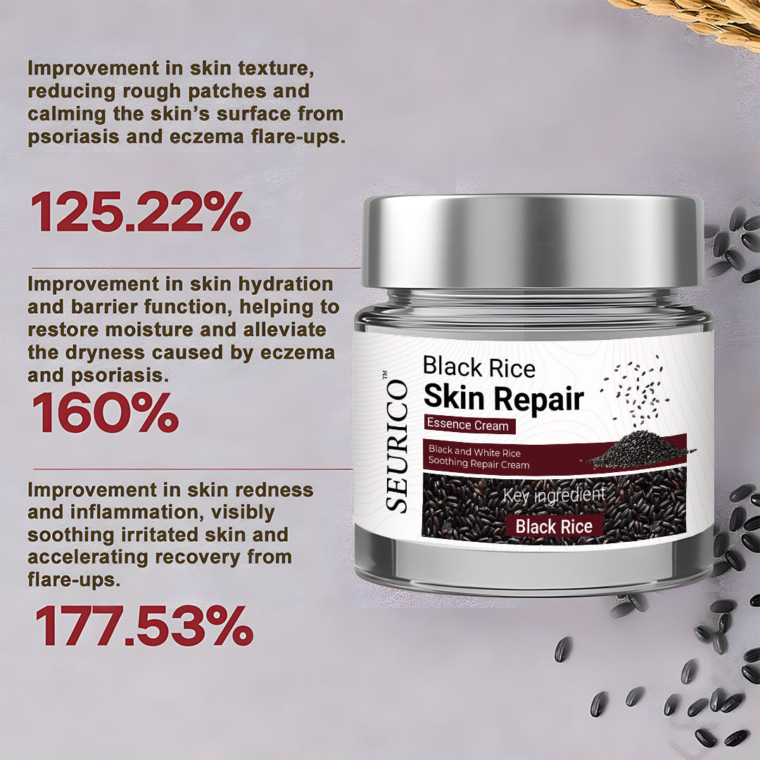 Seurico™ Black Rice Skin Repair Cream ⚕️ FDA Certified – Targets Warts, Psoriasis & Pigmentation