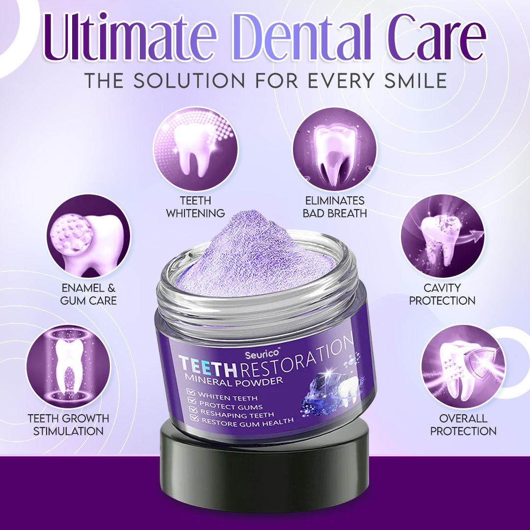 TeethRestoration Mineral Powder🦷(ADA recommended) 🎁Flash Sale - Don’t Miss Out