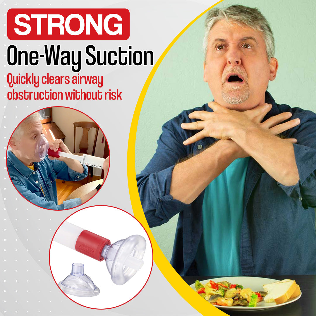 Odeiun™ Emergency Anti-Choking Device – FDA-Cleared, Safe for Adults & Kids