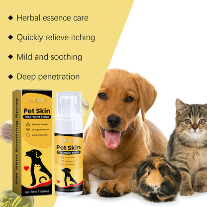 Pet Skin Treatment Spray for Fungal & Bacterial Infections