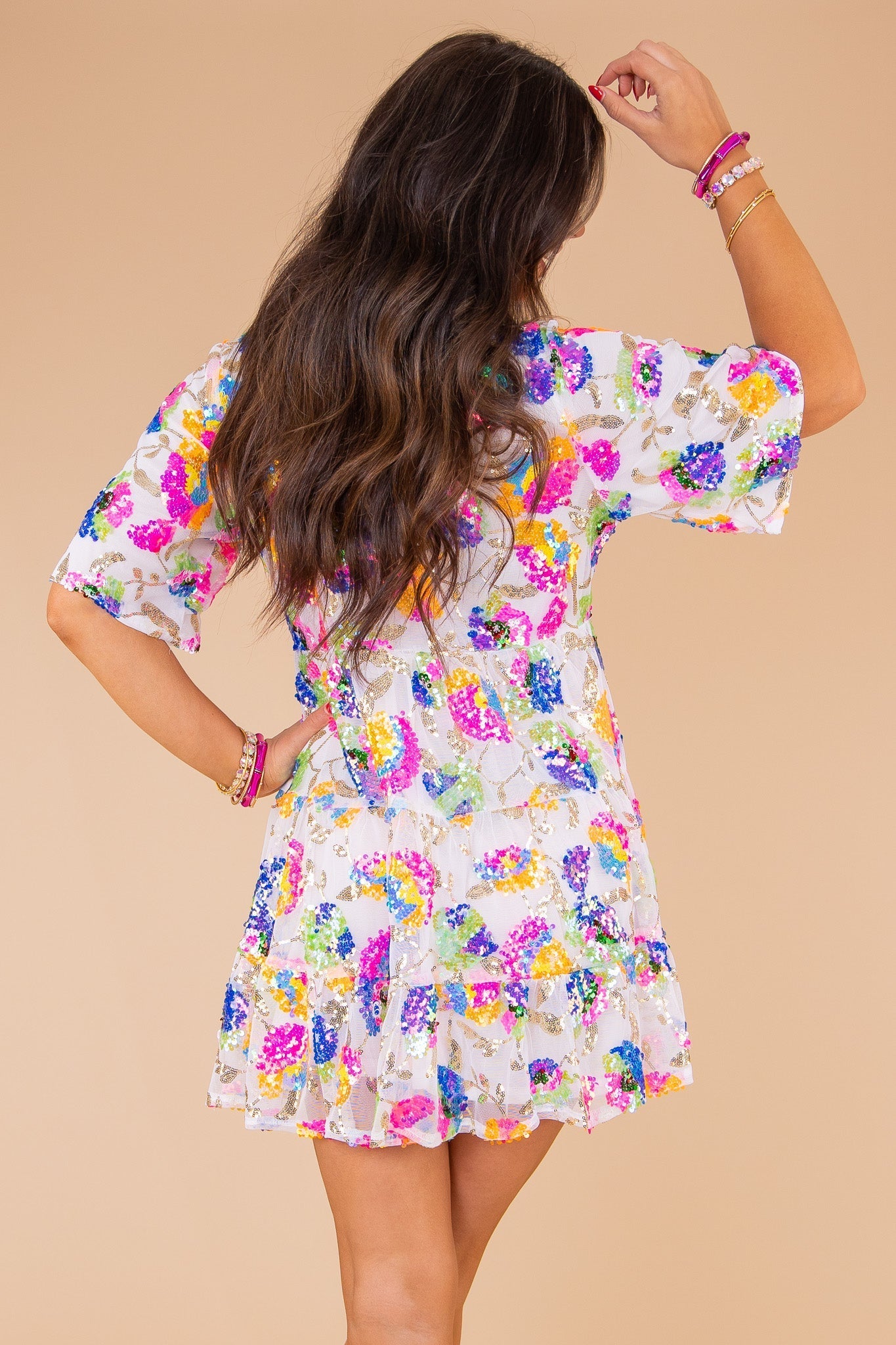 Floral Flair Dress